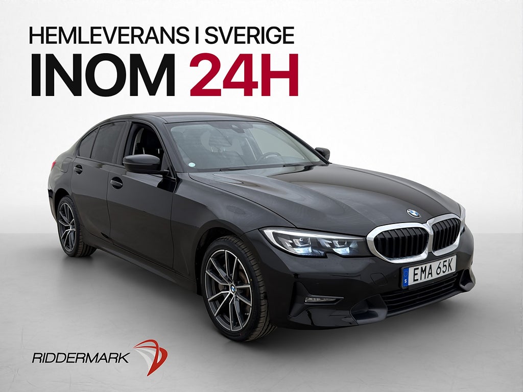 BMW 330e Sedan Sport line HiFi Värmare CarPlay Sensorer