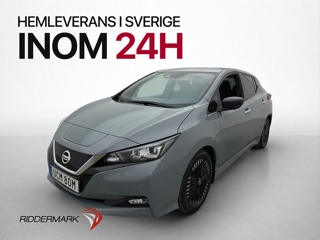 Nissan Leaf 40 kWh 150hk N-Connecta 360° kamera Rattvärme