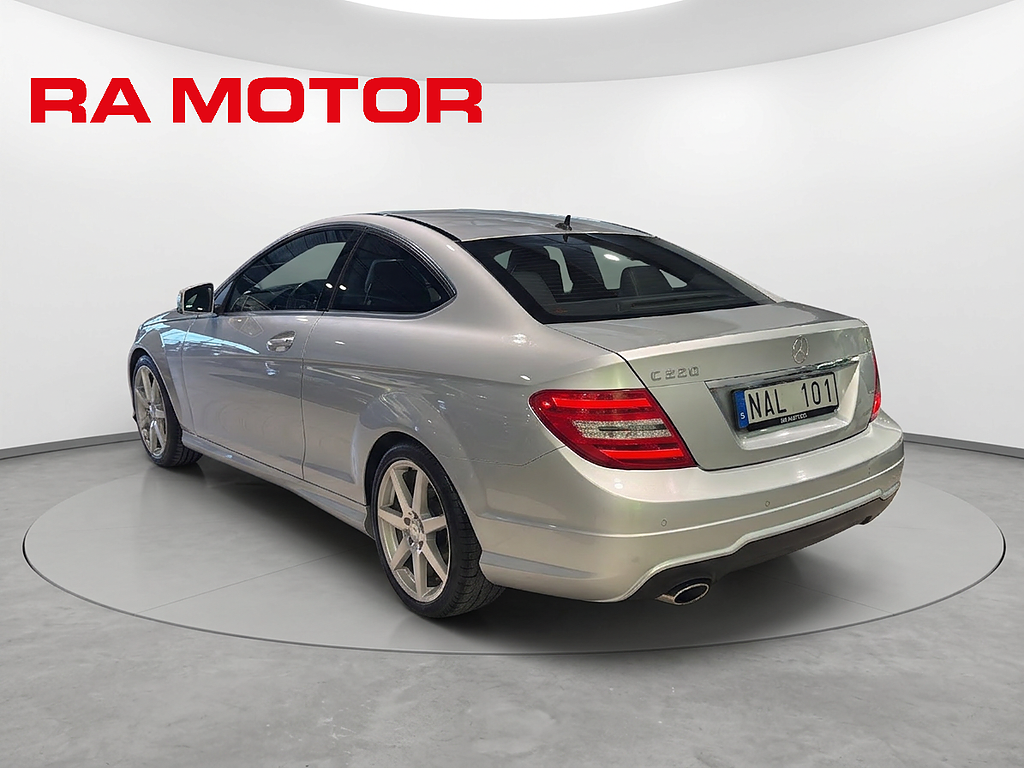 Mercedes-Benz C 220d Coupé | AMG | 7G-Tronic Plus | Låga mil! 2013