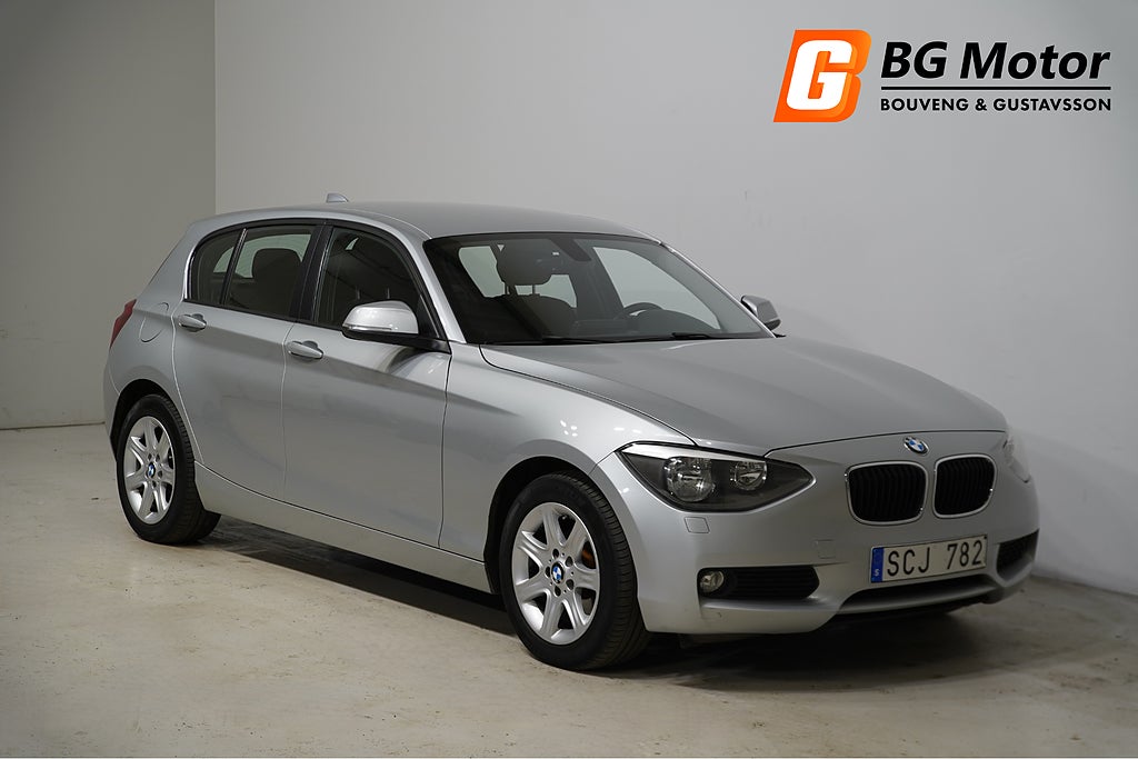 BMW 116 d 5-dörrars 116HK Aux/Farthållare/Fint skick