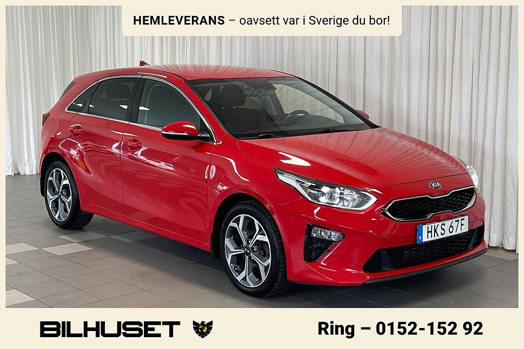 Kia Ceed 1.4 T-GDI DCT Advance Plus B-KAMERA RATTVÄRME