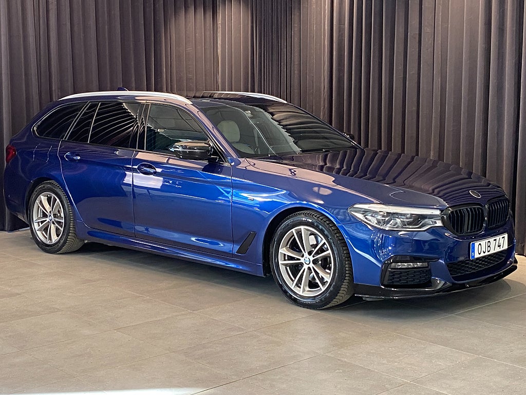 BMW 520 i Touring AUT M Sport /Pano/H&K/360/HuD/Värmare
