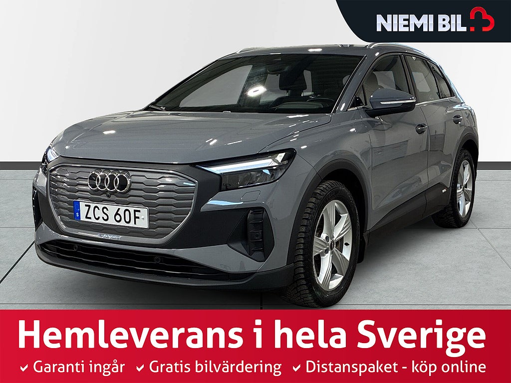 Audi Q4 E-Tron Quattro Cockpit Farthållare Keyless BT Psens S&V-hjul