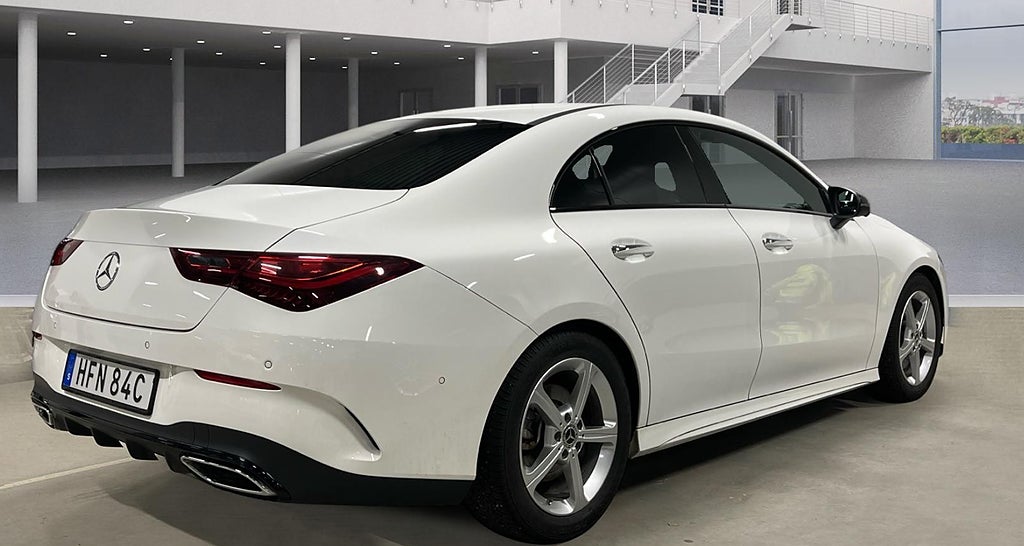 Mercedes-Benz CLA 200 AMG Coupe Advanced Plus Drag Vinterpkt - bild 2