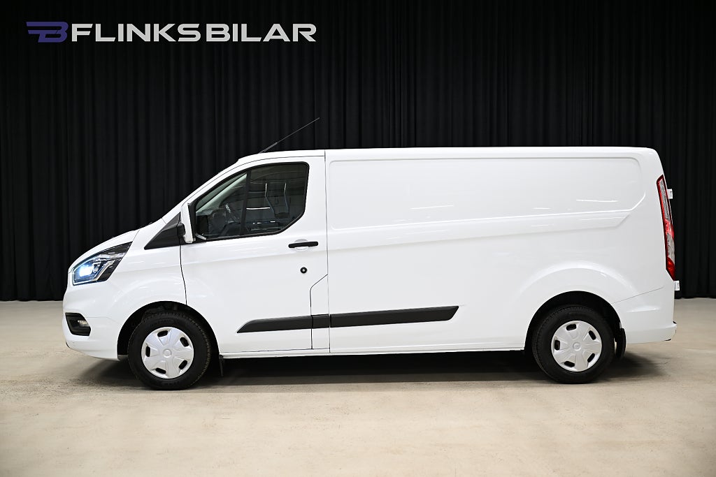 Ford transit Custom 130HK L2 Inredd|LED|Drag|Värmare|NyKamrem|Moms