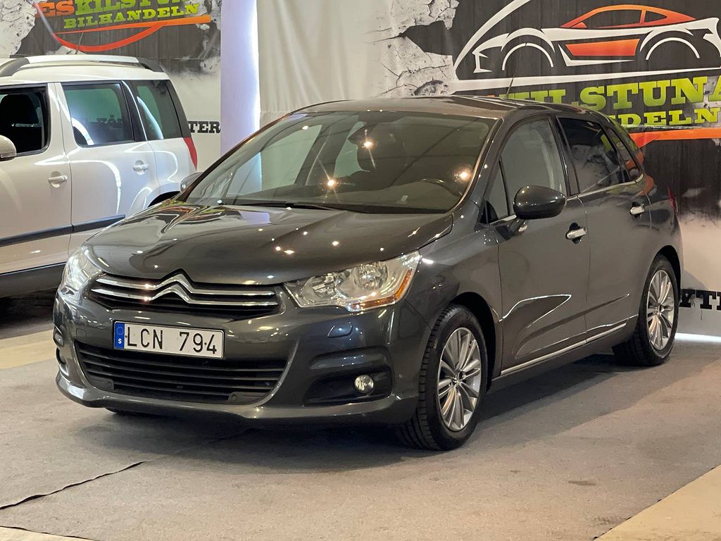 Citroën C4 1.6 VTI 120HK NY BESIKTAD NY SERVAD