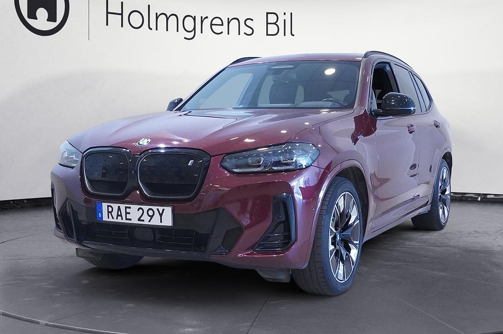 BMW iX3 M-Sport, Dragkrok, Navi, Pano, Head UP