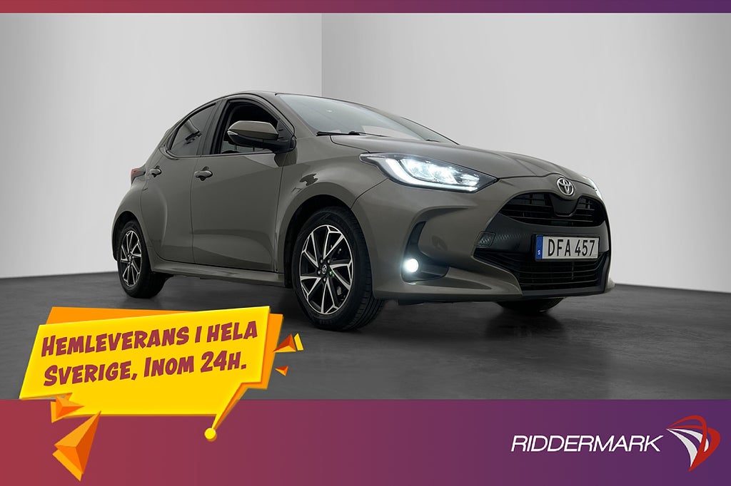 Toyota Yaris 125hk Active Plus Kamera Rattvärme Välservad