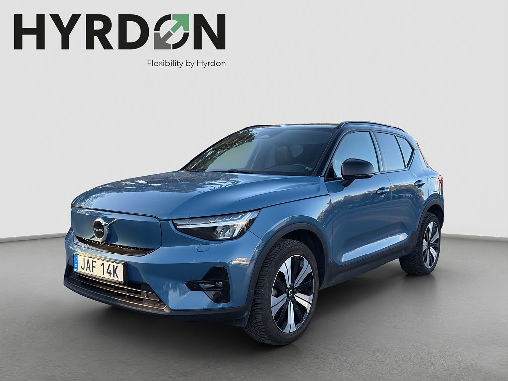 Volvo XC40 Recharge Plus Edition - Dragkrok - Adaptiv - Skinn