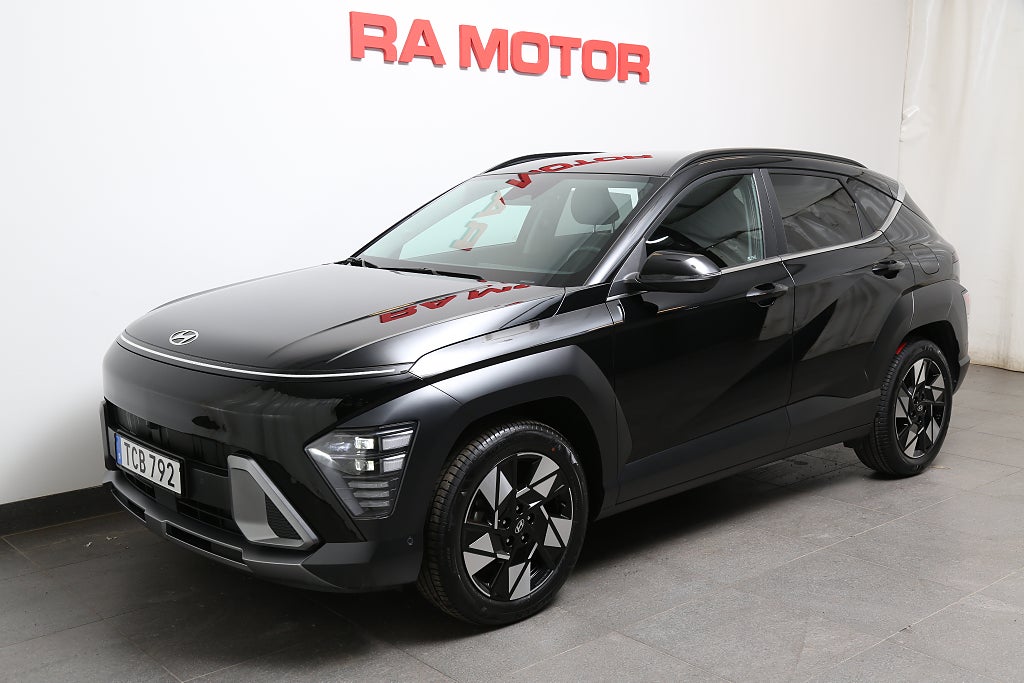 Hyundai Kona Advanced Hybrid | Skinn 360-kamera Bose HUD El-baklucka 2024