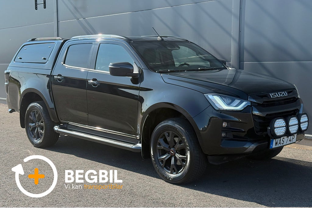 Isuzu D-Max 1.9 4WD Crew Cab / Drag / Backkamera / Kåpa / Moms