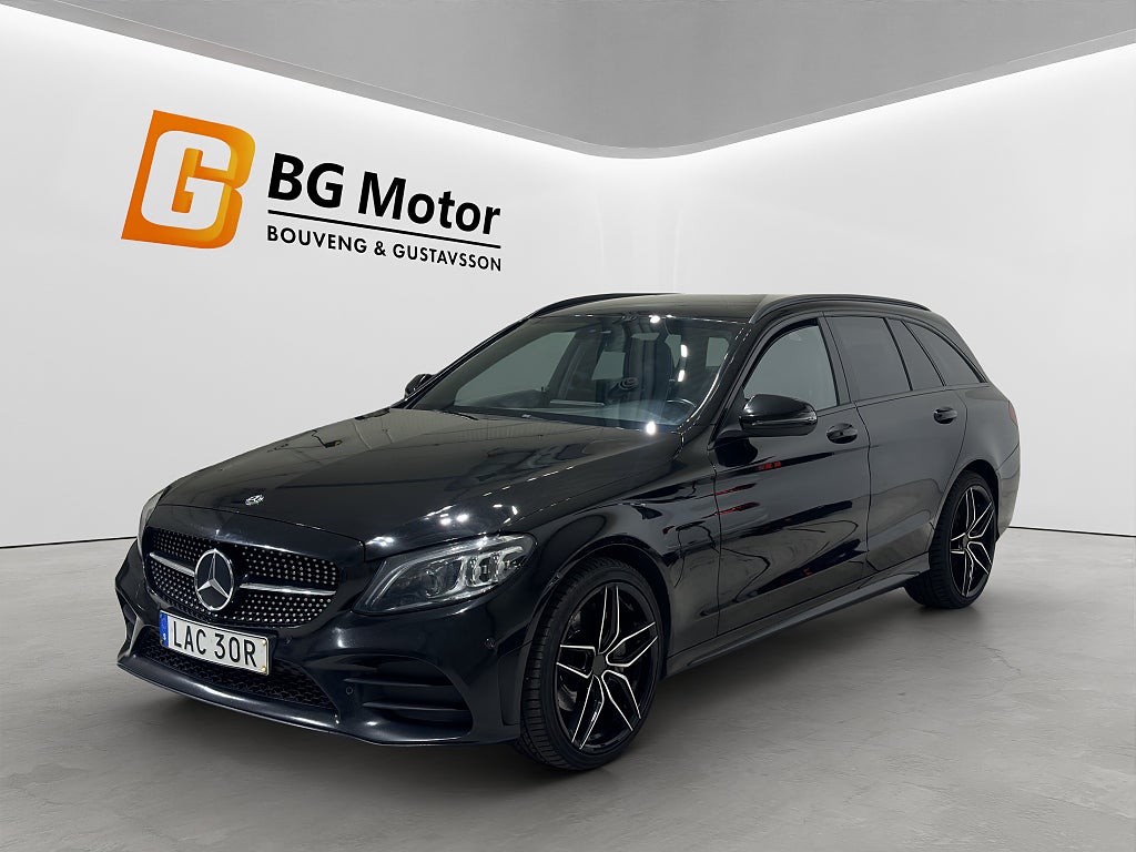 Mercedes-Benz C220 d 220d 194HK 4M Aut AMG Line/ Drag/Värmare/Backkamera