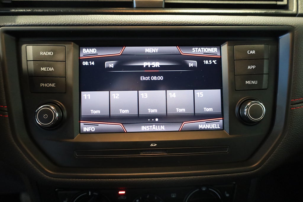 Seat Arona 1.0 TGI FR 90HK M-Värme PDC Blåtand 1787Mil