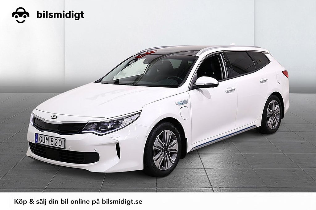 Kia Optima Optima SW PHEV Pano Läder 360° Navi H/K Keyless MOMS 205hk