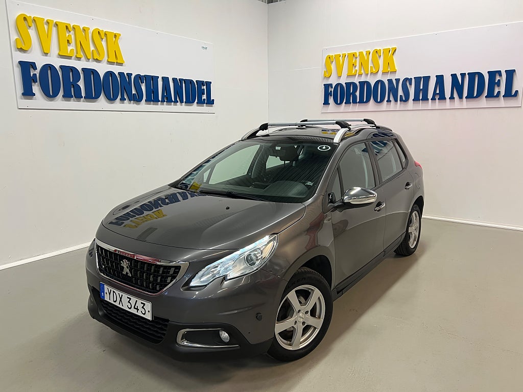 Peugeot 2008 1.2 PureTech Automat Dragkrok Panorama Euro 6