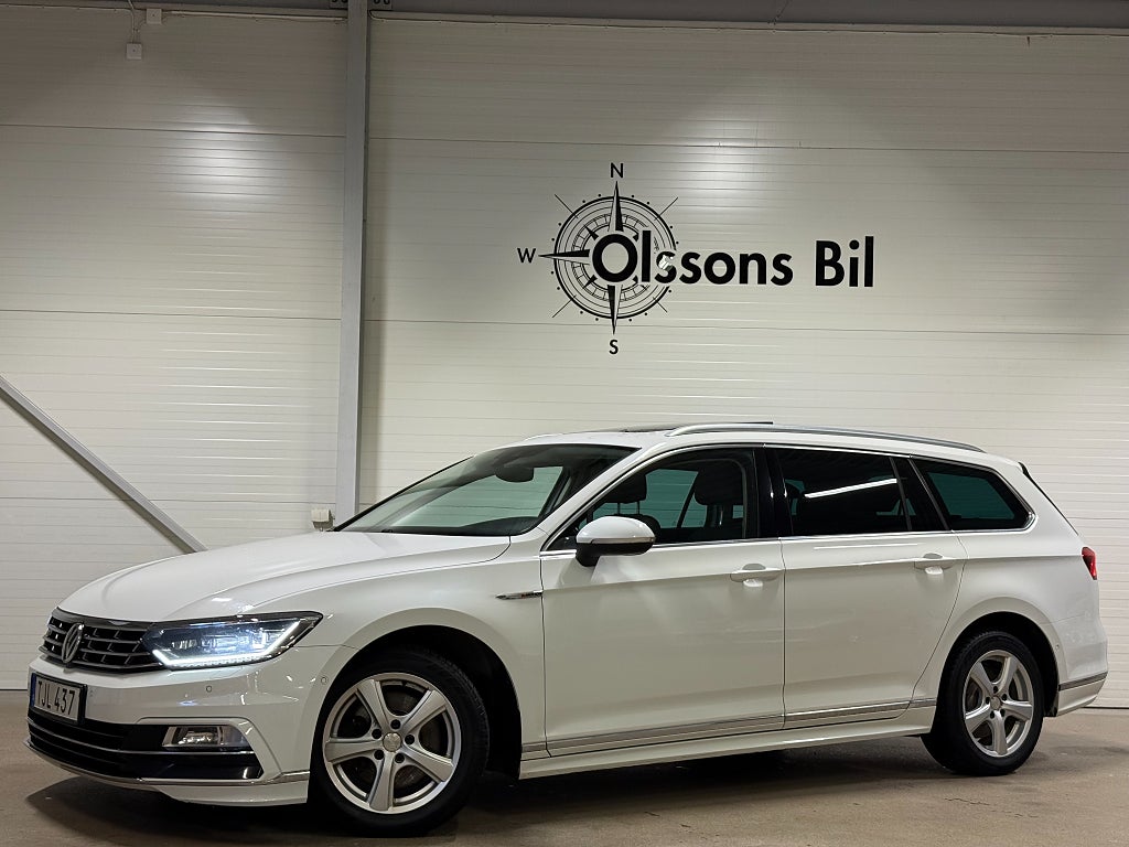 Volkswagen Passat 2.0 TDI 4Motion R-line GT Aut Drag D-Värm B-Kam Panorama
