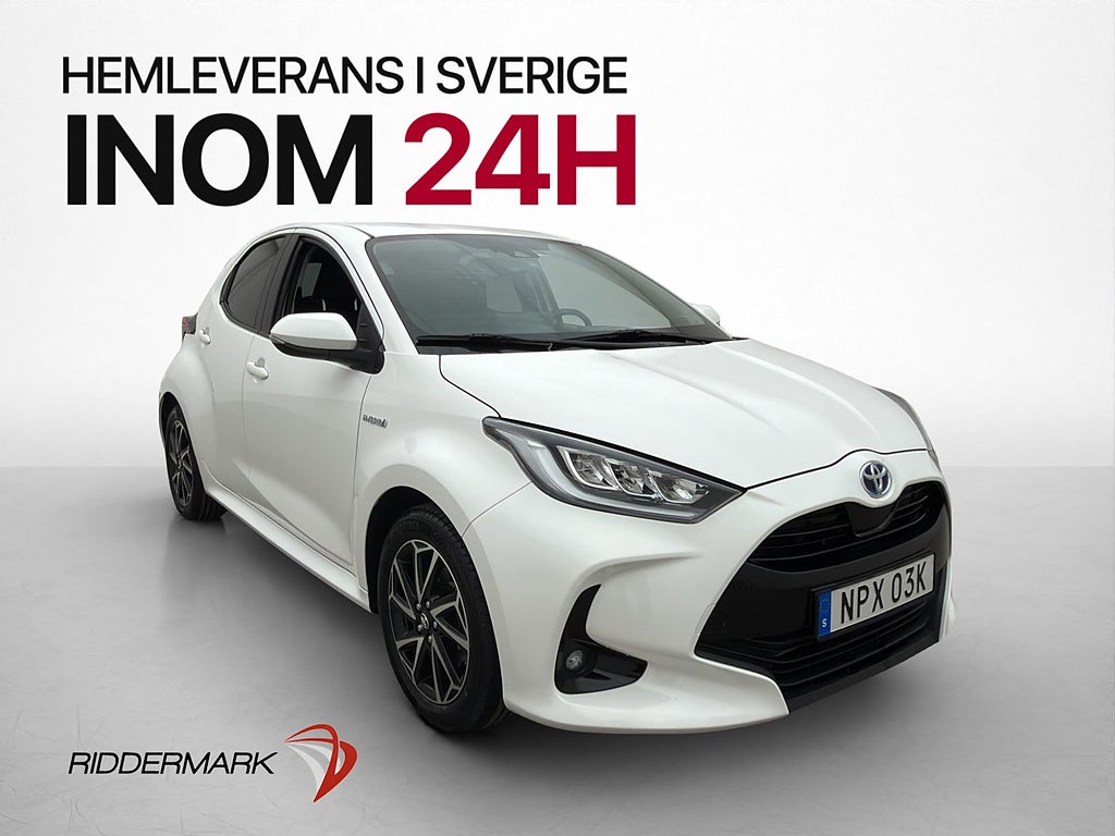 Toyota Yaris Hybrid 116hk Active Plus Kamera CarPlay Ad-fart