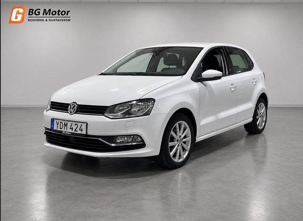 Volkswagen Polo  1.2 TSI 90HK BT/PDC/Välservad/360kr skatt