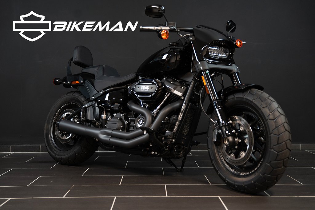 Harley-Davidson Fat Bob  Bassani JUST NU 3.95%