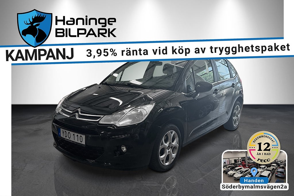 Citroën C3 1.2 PureTech VTi ACC Farthållare /SUPERDEAL 3,95%