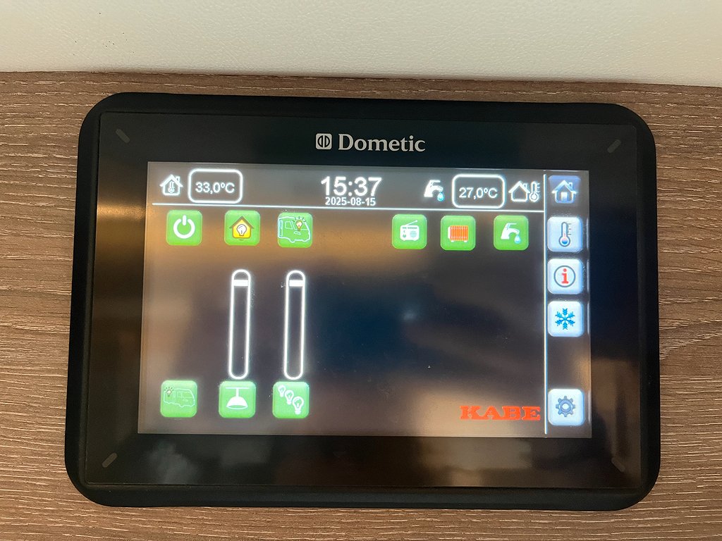 Kabe TMC 740 LGB / 1 ägare / AC bodel / Solcell / ALDE / Ugn - Kabe