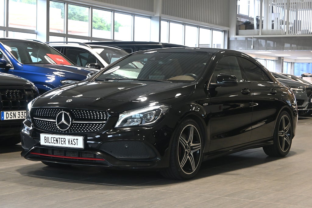 Mercedes-Benz CLA 250 Sport 218hk *HJULKAMPANJ* AMG Night Pano H/K Läder 