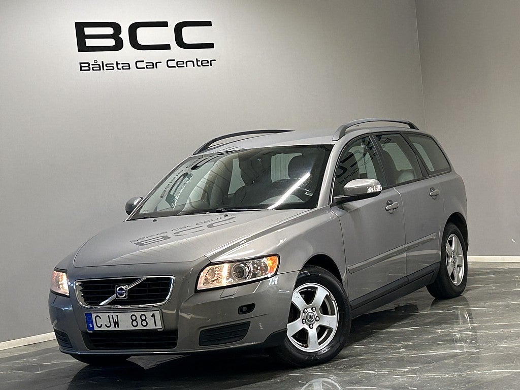 Volvo V50 1.8 Flexifuel Kinetic Drag Värmare Lågamil 1-ägare