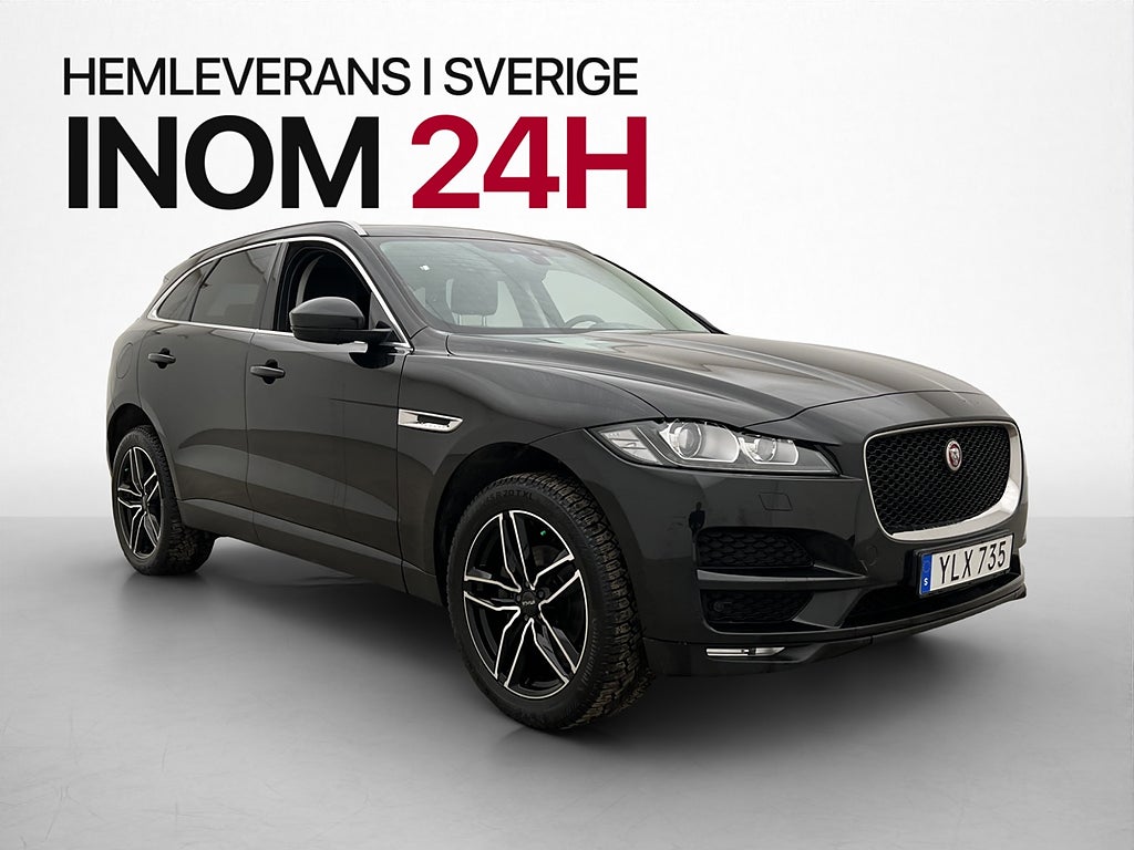 Jaguar F-Pace 25d AWD Cockpit D-Värm Kamera Skinn Drag Navi