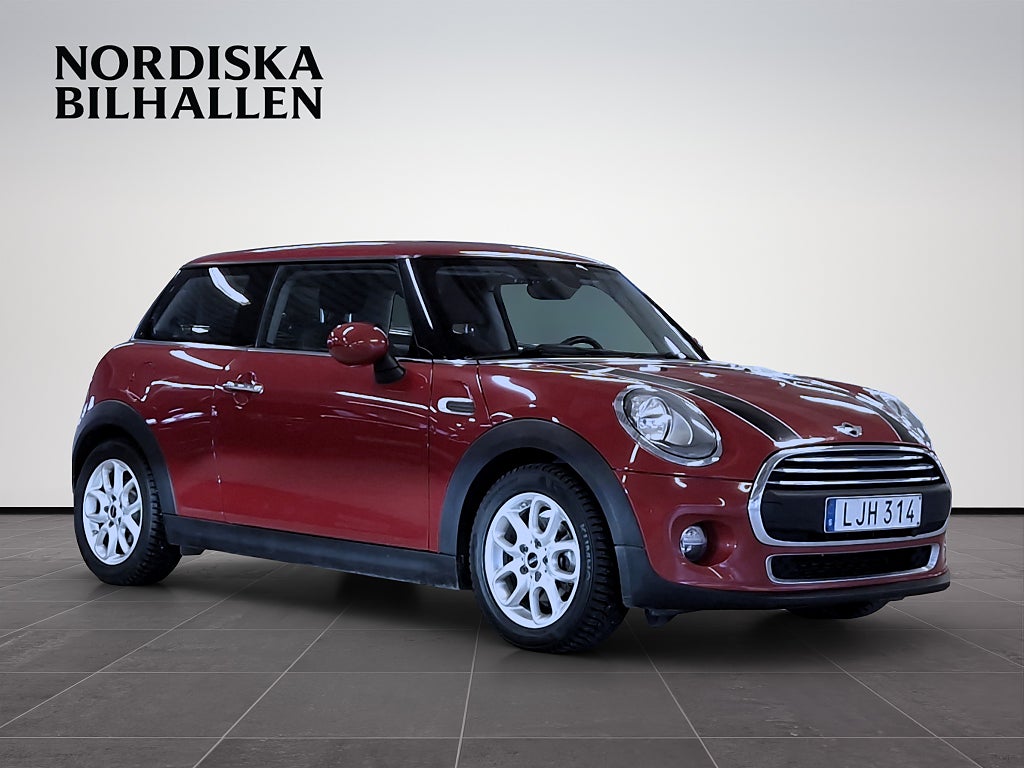 MINI One 3-dörrars Pepper Euro 6 Nyservad Bluetooth