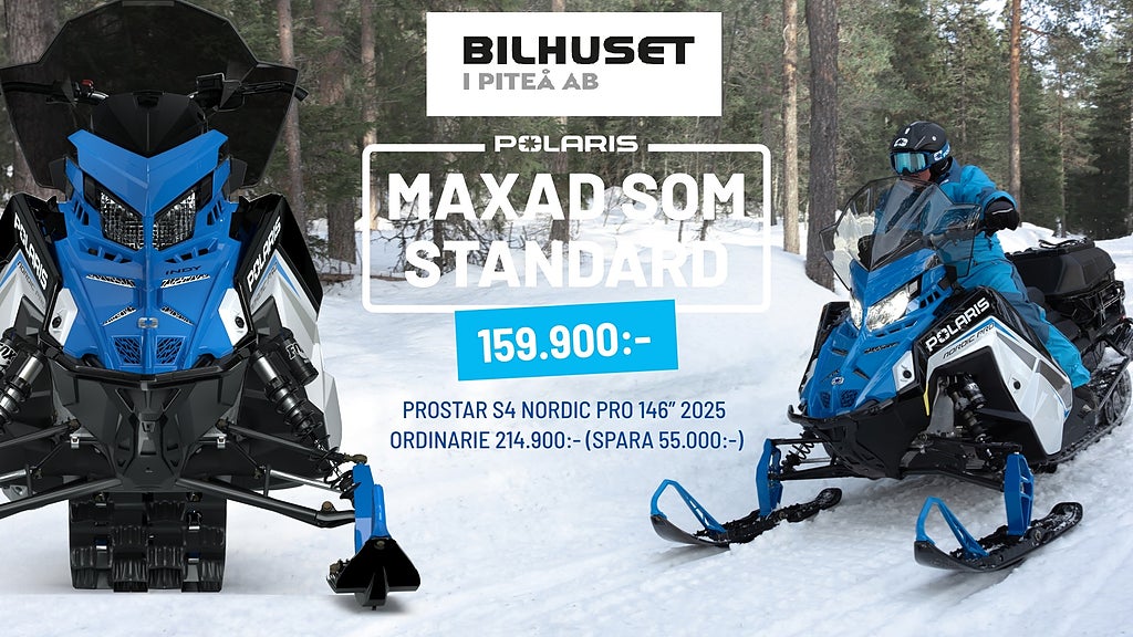 Polaris Prostar S4 Nordic Pro 146 *Spara 55000* -25 