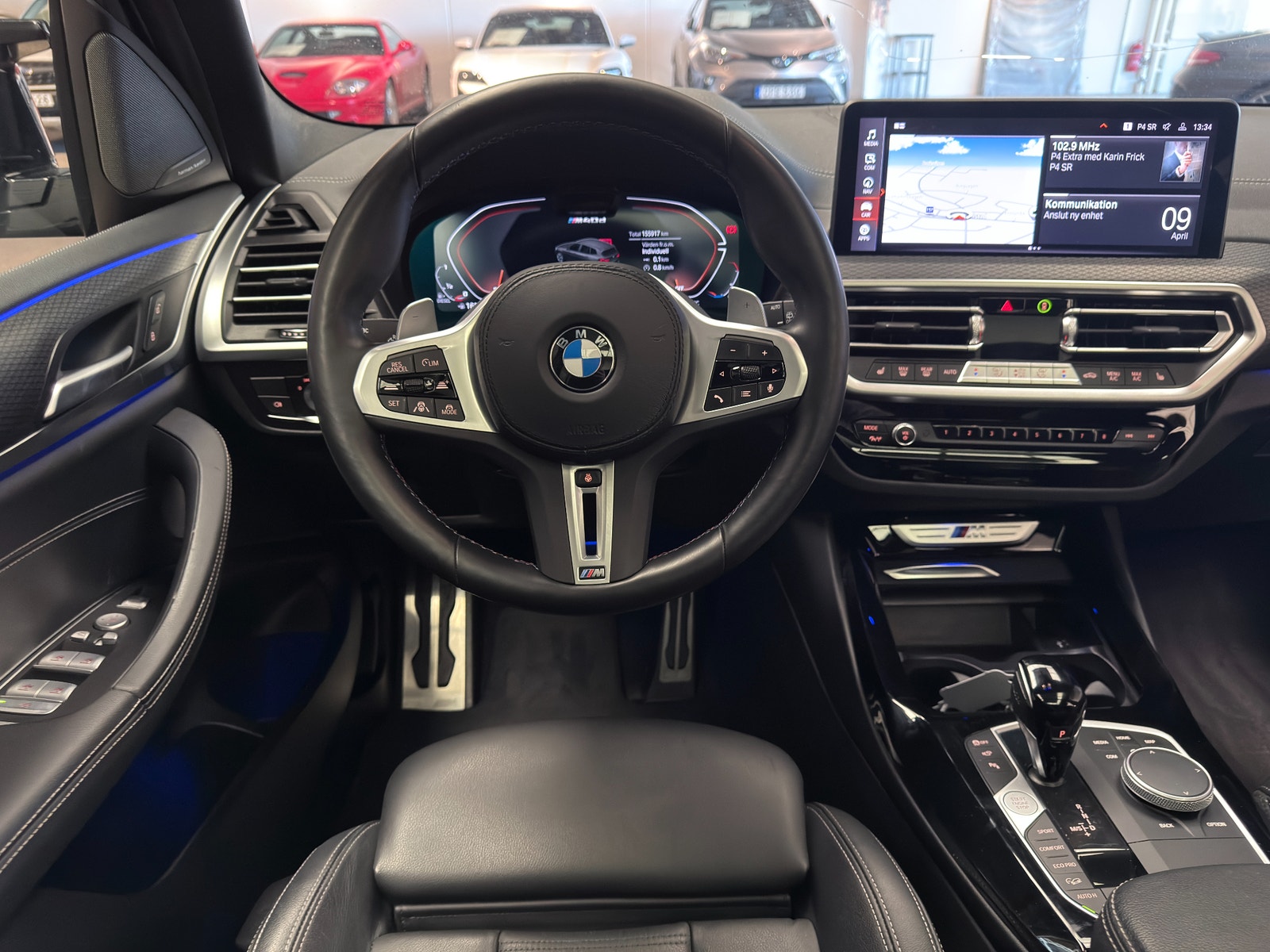BMW X3 M40d 340hk | Drag | Panorama | Värmare 2022 - miniatyr 12