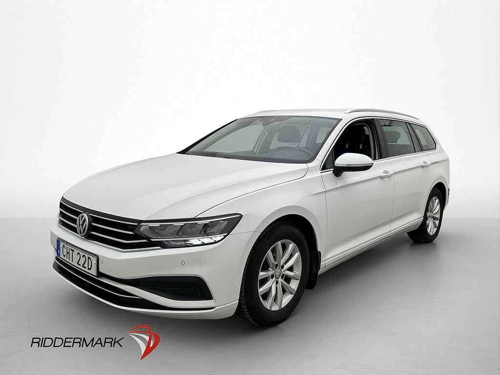 Volkswagen Passat 1.5 TSI 150hk Kamera Drag Travel assist