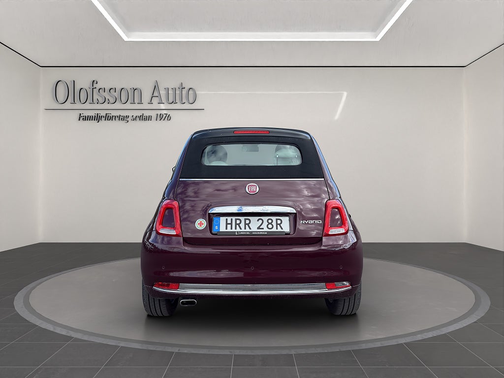 Fiat 500C Hybrid Lounge Cab - bild 12
