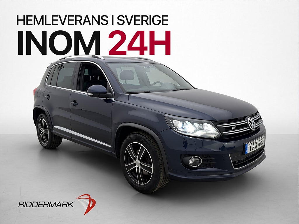 Volkswagen Tiguan 2.0 TDI 4M R-Line Pano Värmare Kamera Drag