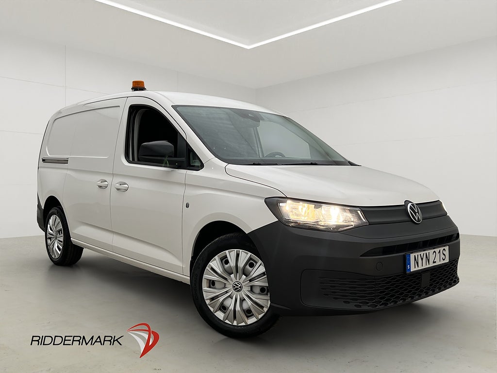 Volkswagen Caddy Maxi Cargo 4M Värm Drag Kamera CARPLAY Moms