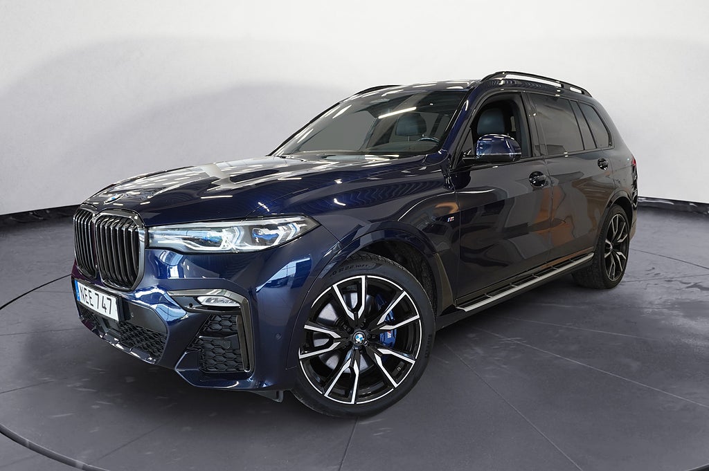 BMW X7 xDrive40d 4,95% ränta M Sport Night Vision H K Pano Skylounge