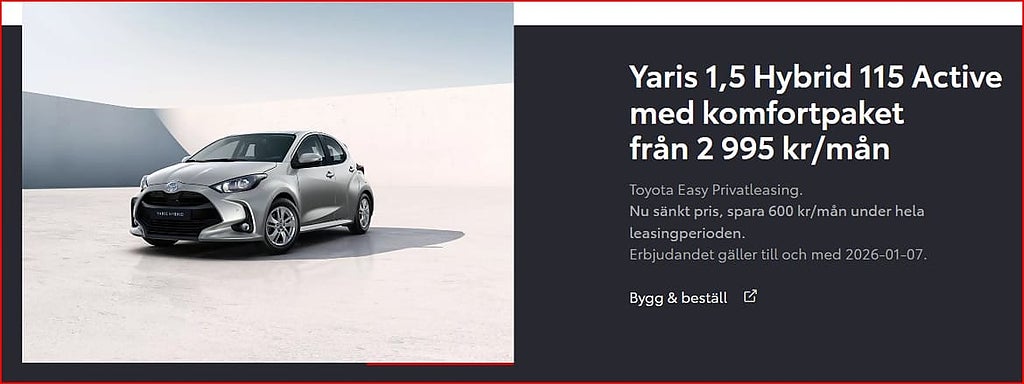 Toyota Yaris Hybrid 115 Active