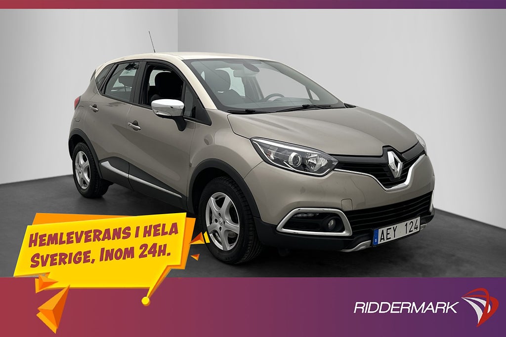 Renault Captur 0.9 Keyless P-sensorer Navi  Bluetooth