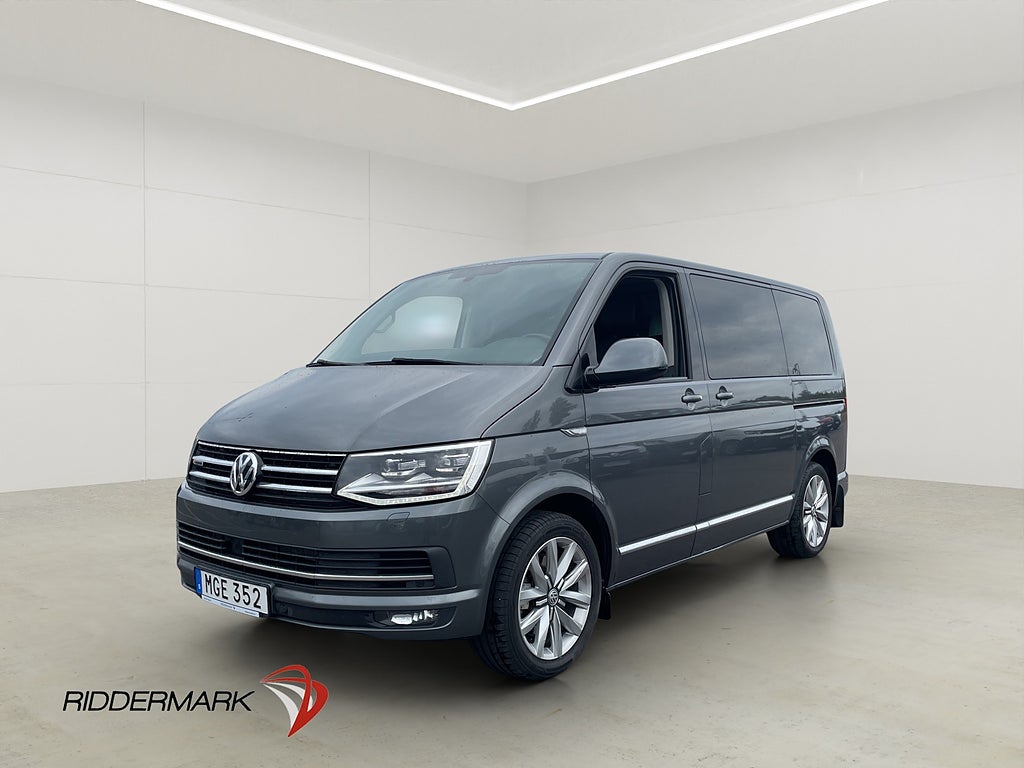 Volkswagen Multivan Highline 204hk 4M Värmare El-Dörr Drag
