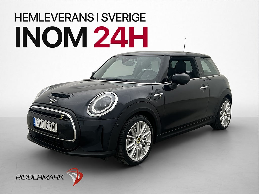 MINI Cooper SE 184hk Värmepump Pano H/K Head Up Kamera Skinn