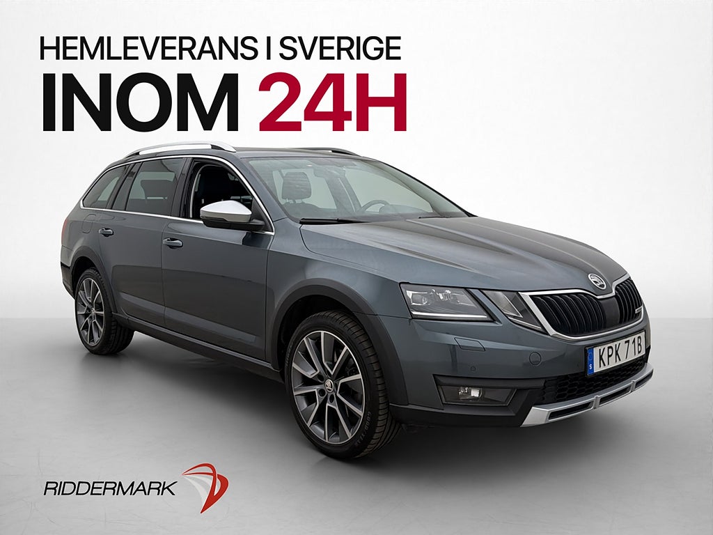 Skoda Octavia Scout TDI 4x4 Canton Cockpit Värm Drag MOMS
