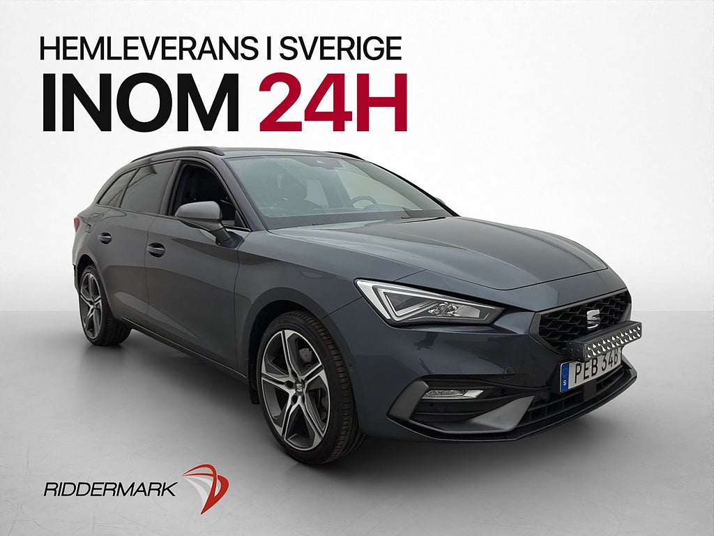 Seat Leon Sportstourer e-Hybrid FR Cockpit Kamera Dragkrok