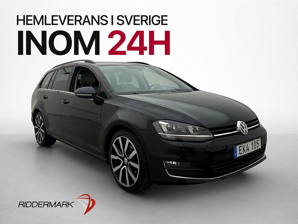 Volkswagen Golf Sportscombi TDI 150hk Pano D-Värmare Drag