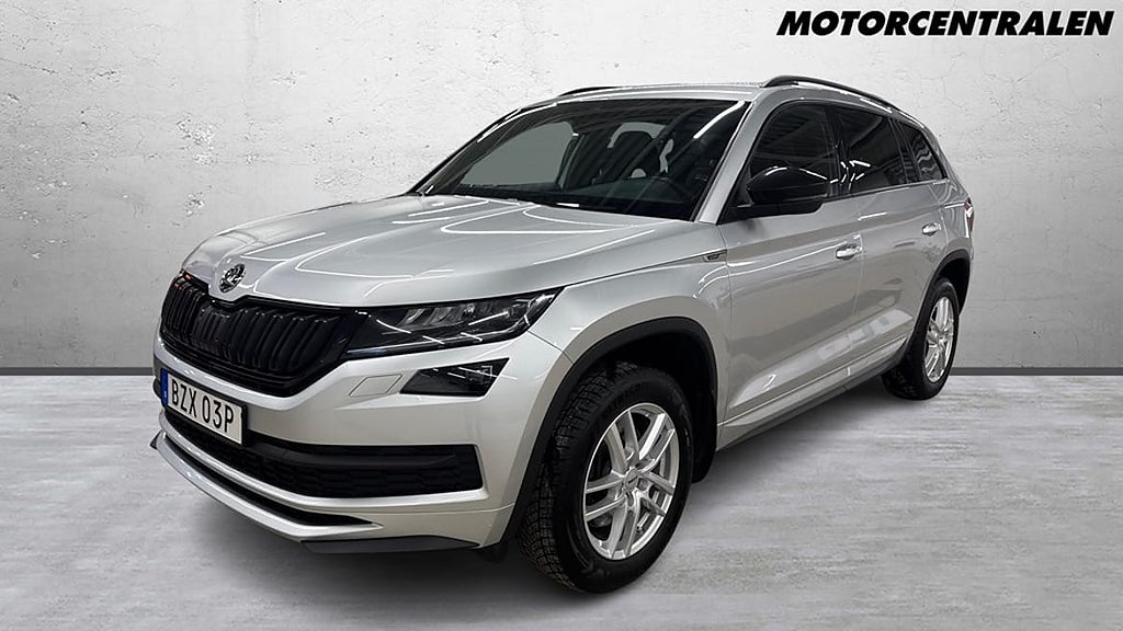 Skoda Kodiaq 7-Seater SPORT 2,0TSI 190HK 4X4/Drag/Värmare/Backkam...
