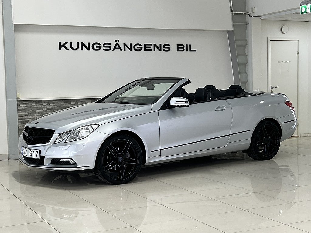 Mercedes-Benz E 200 Cabriolet BlueEFFICIENCY Navi LÅGA MIL 184HK