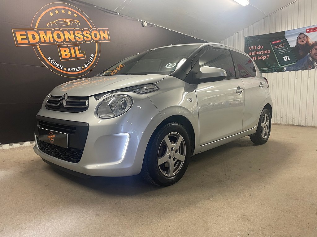 Citroën C1 5-dörrar 1.2 VTi Euro 6 2016 årsmodell 