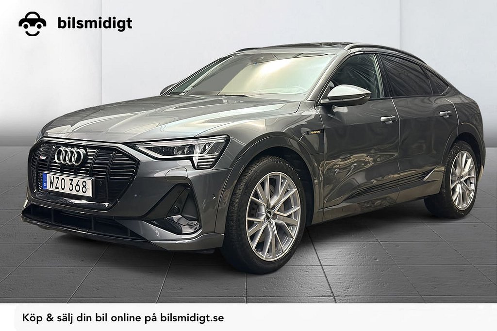 Audi E-Tron Sportback 55 Quattro S Line Pano Drag Moms 408hk