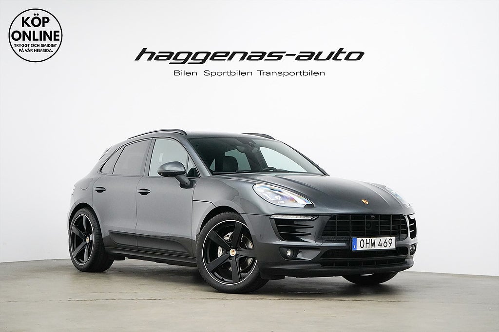 Porsche Macan S Diesel / 258hk / Värmare / Pano / 360°