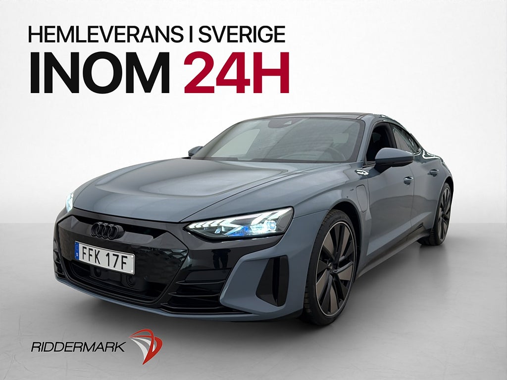 Audi E-Tron GT Quattro Pano B&O Värmare Kamera Skinn MOMS