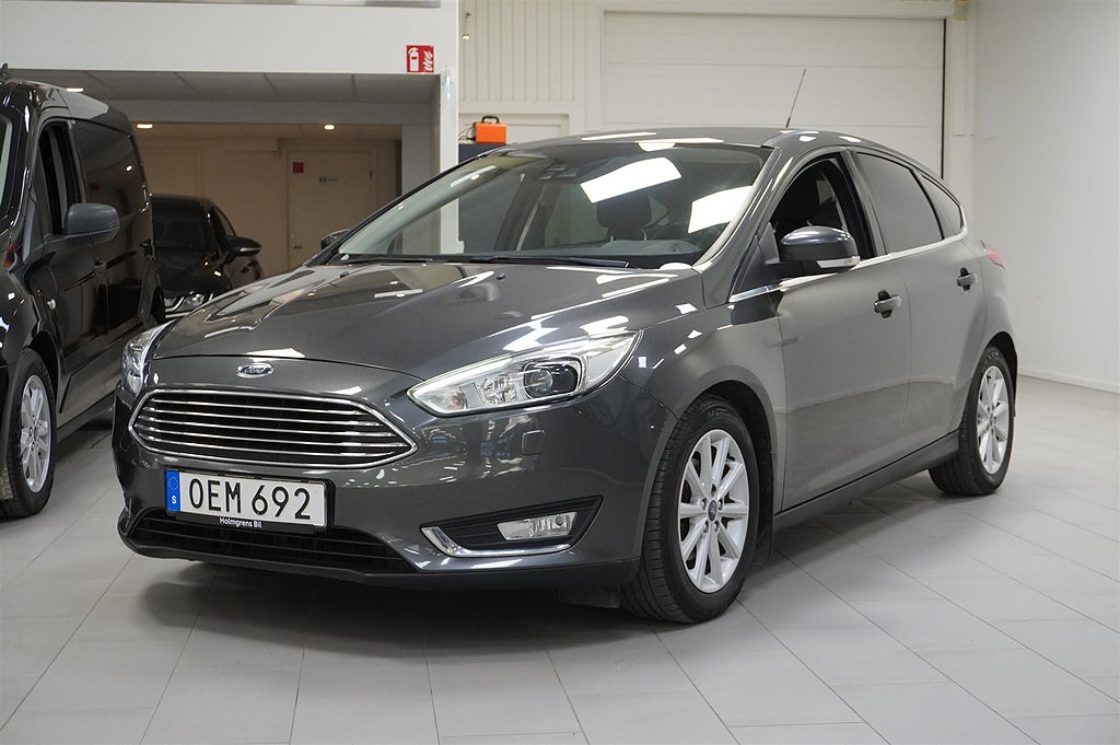 Ford Focus 2,65% ränta 1,0 EcoBoost 125hk, Titanium